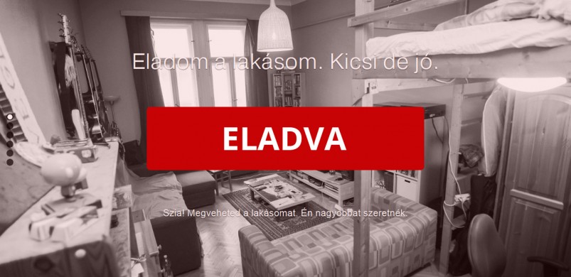 Mi szóltunk! 15 nap alatt ment el a kreatívan meghirdetett lakás!