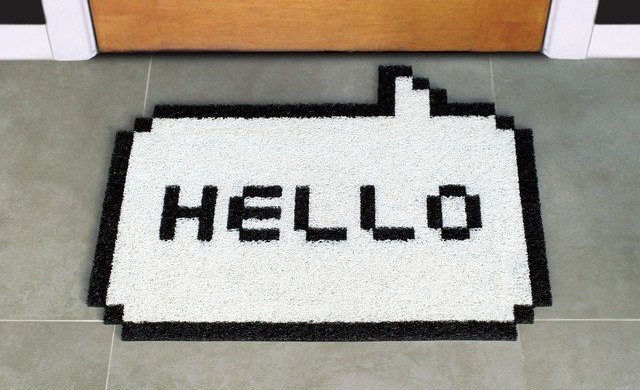 Lábtörlő: fontos az első benyomás