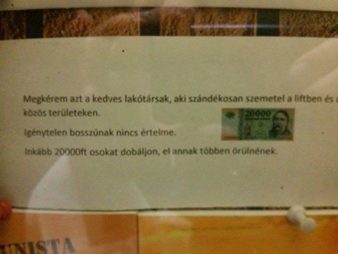 Undorító a szomszéd? Így szerelje le!