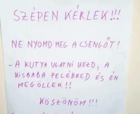 Sosem elég: LÉPCSŐHÁZI ÜZENETEK 38761. RÉSZ