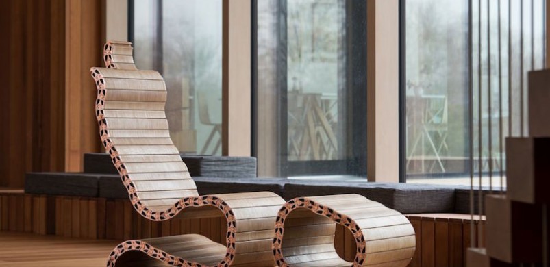 Litván varázs bútor az emberi gerinc nyomán