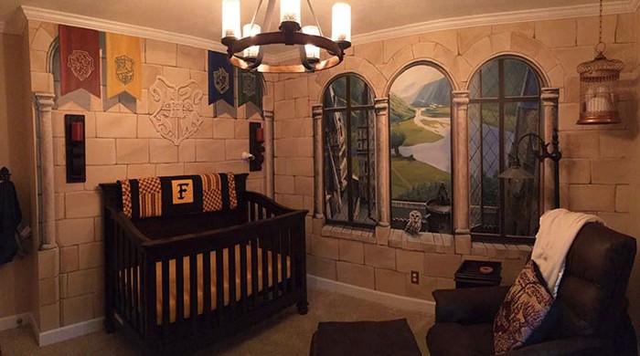 Egy Harry Potter rajongó apa varázslata egy 7 hónaposnak!