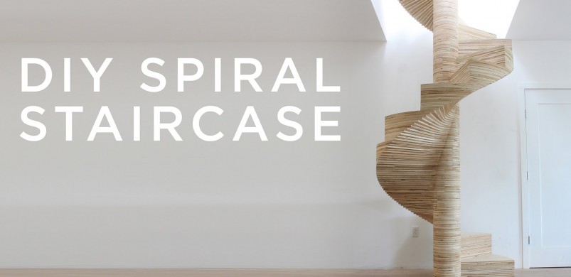 Szédületes videó egy csináld magad csigalépcsőről!