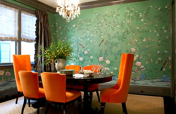 A hét színpárja: zöld-narancssárga