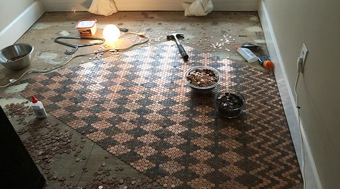 Filléres padló. Szó szerint!