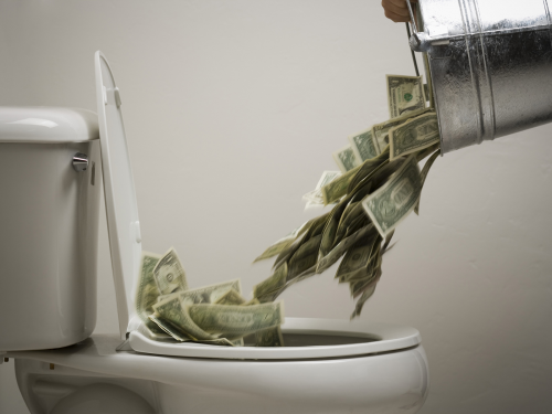 money-in-the-toilet