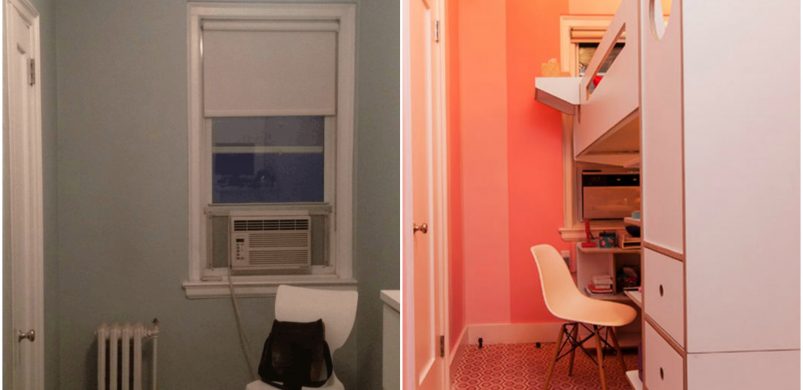 Használhatatlan lyukból gyerekszobát? Átalakítás előtte-utána!