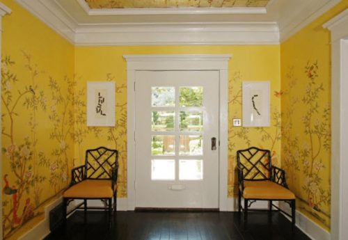 yellow-chinoiserie-entry-michelle-workman-interiors