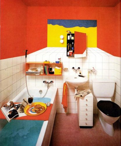 Retro and Pop Art Interior Design Idea / Home Trends