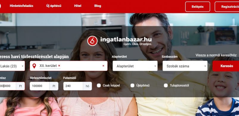 Megújultunk rovat: részletre venne lakást? A havi törlesztő összegére szűrve válogathat!