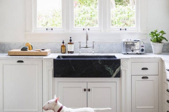 Szerelmünk, a matt fekete mosogató. Awwww….