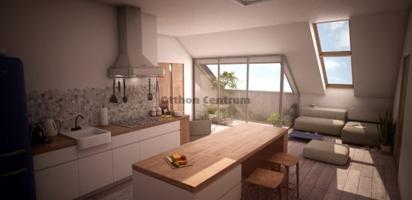 A hét ingatlana: költözhető tetőteraszos lakás madárcsicsergéssel, átalakítási tervvel