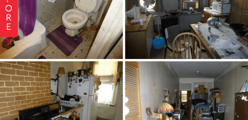 Koszos wc, sötét terek és egy elképesztő felújítás: ön képes lenne belelátni mindezt egy borzasztó lakásba?