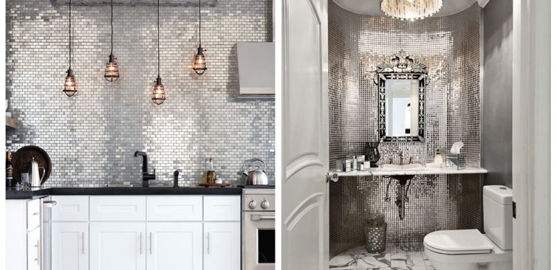 Hűsölés elegáns, fémes környezetben, avagy a hét színe: az ezüst!