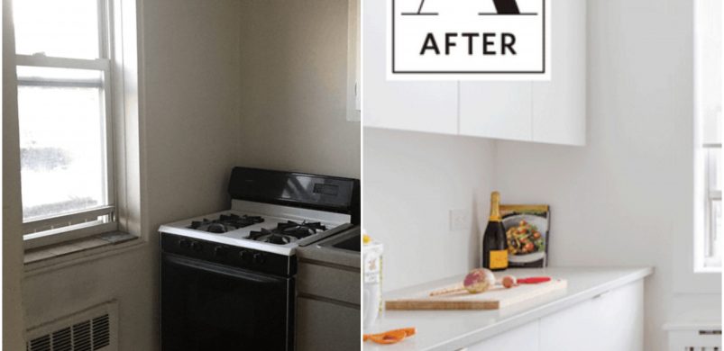 Előtte-utána: nem a méret a lényeg, avagy egy csodás konyha átalakítás