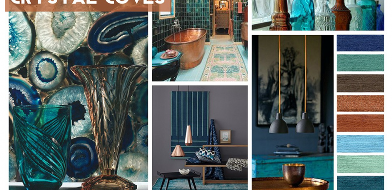 Kristályok és gyönyörű formák 2017 őszi lakberendezési trendjei között!