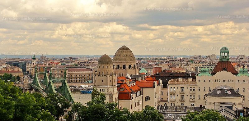 Örökpanoráma a Gellért szállóra, az egykori Teleki villa második emeletén!