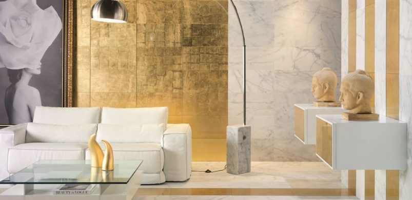 Arany enteriőrök az időjárás okozta rossz hangulat ellen