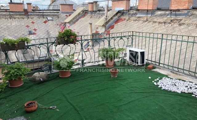 Ennél cukibb mini-garzon nincs a piacon! 13 nm, de tetőterasza van. Ráadásul az V. kerületben!