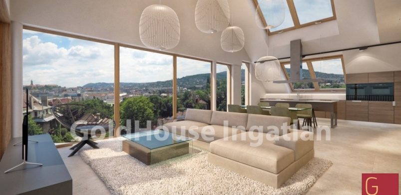 A hét ingatlana: egy elképesztő, rózsadombi lakás 360 millióért!