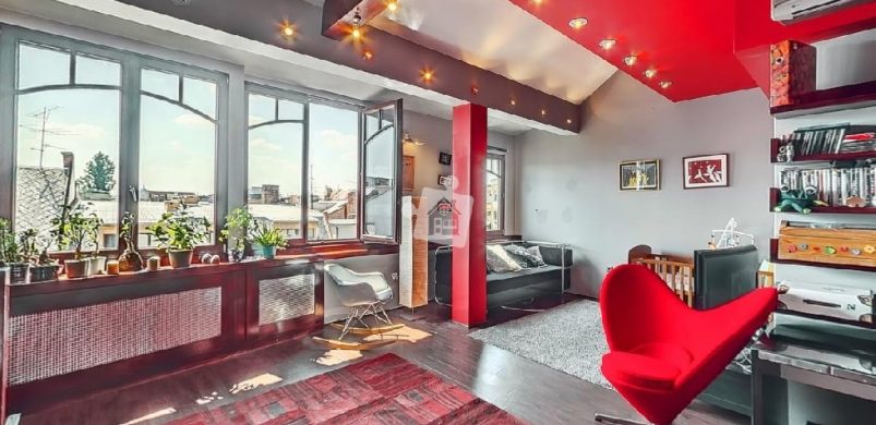 A hét ingatlana: dögös vörös az Újlipótból! Egy 129 milliós luxus lakás képei!