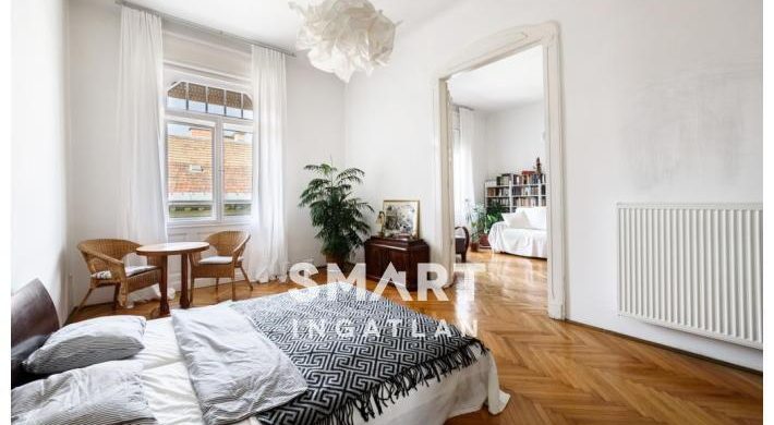 Ragyogó rusztikus-skandináv otthon a Dohány utcából