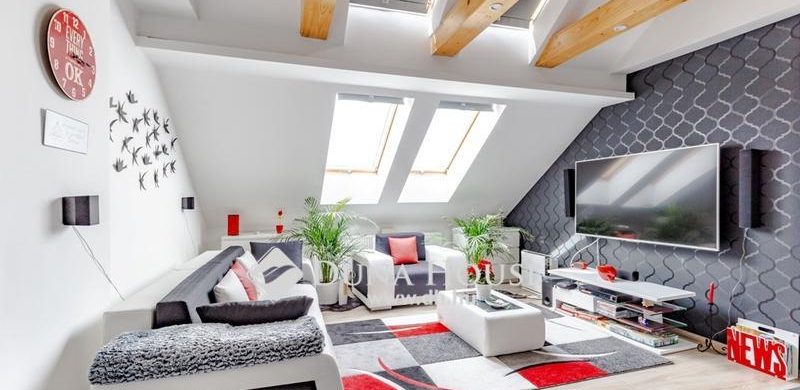 A hét ingatlana: budaörsi tetőtéri lakás 79,9 millióért…