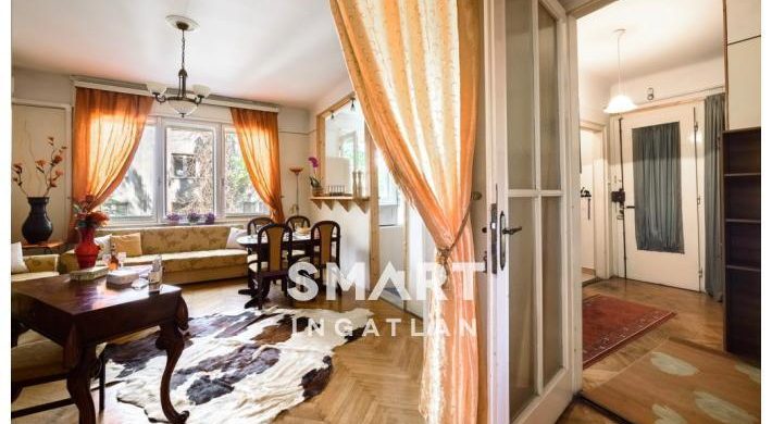 Sok pénzzel szuper Bauhaus otthonunk lehet: lakás az Újlipótvárosban, rögtön két erkéllyel!