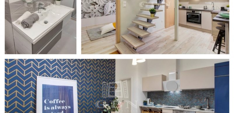 Egy befektető, három 30 millió alatti, VII. kerületi dizájn kislakás