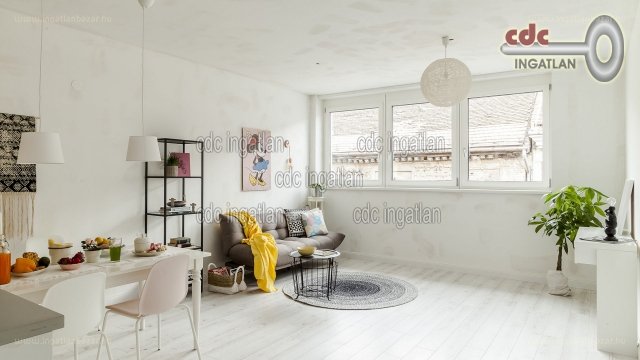 Szerintünk ez egy megosztó lakás lesz…10 fotó a Lovag utcából, egy 74,99 milliós lakásból