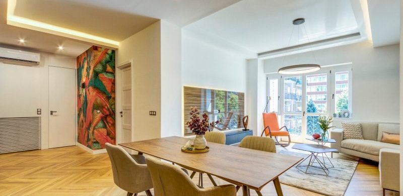 A hét ingatlana: elképesztő fotók egy vízivárosi, 130 nm-es lakásból!