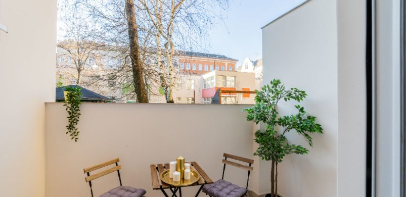 Privát terasz és egy fullos kislakás a Ligetnél!