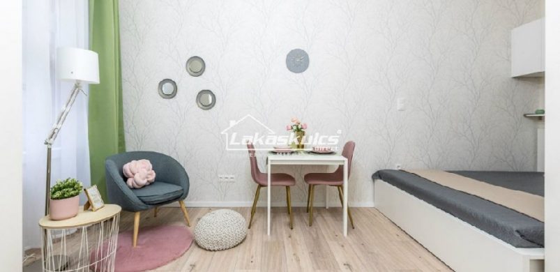 Pasztell-álom, 22 nm-en, a VII. kerületben, a II. emeleten!