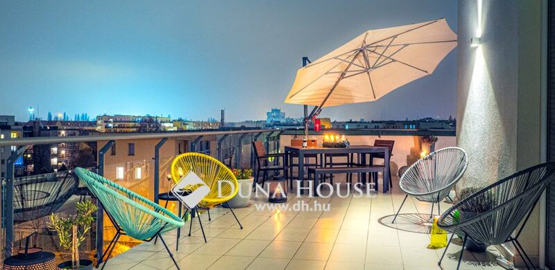 Amikor a terasz nagyobb, mint az eleve tágas lakás…