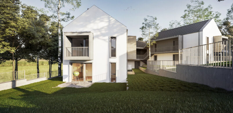 Élet Pannonhalmán, kislakás áráért, 73 nm-en, vadonatúj falak között?