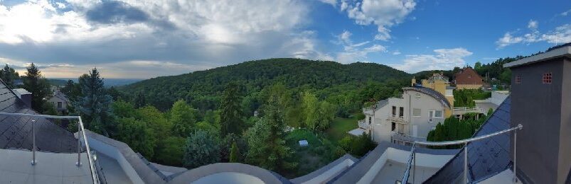 Egy „kicsit lakás, nagyon ház” Csillebércen