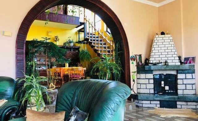 Egy oázis Csigkertben, persze kandallóval…