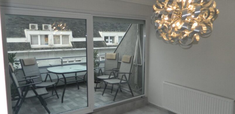 Még kicsit szürkén fest, de máris vonzó Győr egyik legújabb lakása