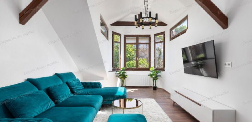 Krisztinaváros-Váralja, te csodás! Avagy egy 122 nm-es luxus lakás!