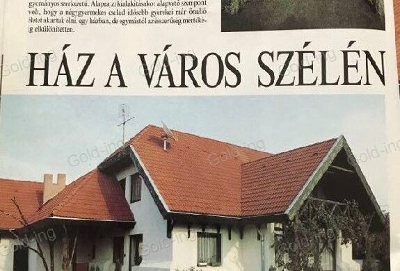 Eladó egy Erdős László tervezte, 115 milliós ház Békéscsabán