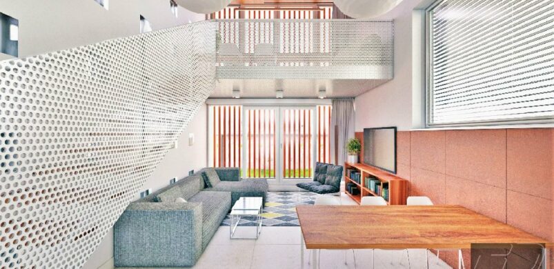 Hiába csak látványterv, beleszerettünk egy 4 szobás, miskolci családi ház formáiba!