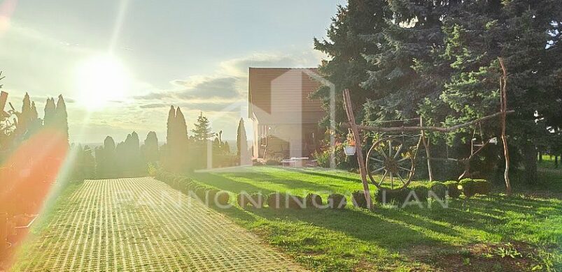 “Dühöngő” és Alpokig ellátó panoráma egy szőlődomb tetején álló házban!