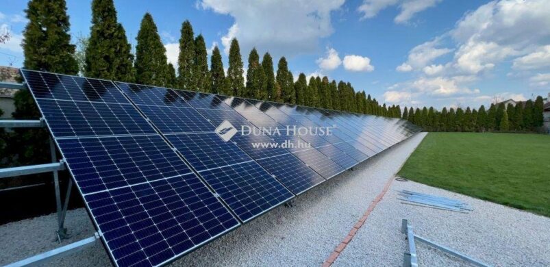 Luxus Orosházán: ház giga napelem rendszerrel 1,2 milliárdért eladó!