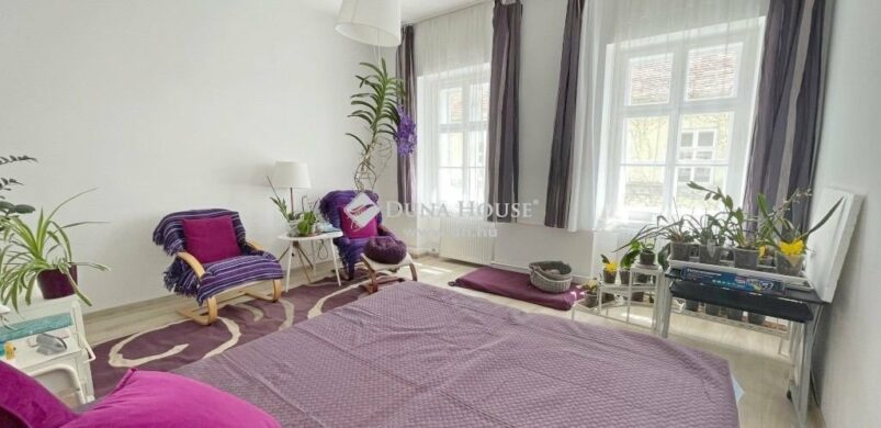 Orgona lila szín és kilátás a kőszegi Jézus-szíve templomra