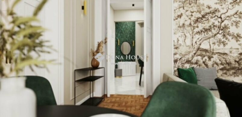 Smaragdzöld: A Mátray utcában még mindig jól fest a 2021-es lakberendezési trend